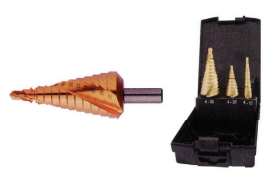 氮铝钛阶梯扩孔钻头组套