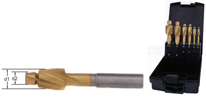 镀钛螺纹底孔圆柱沉头孔平锪钻