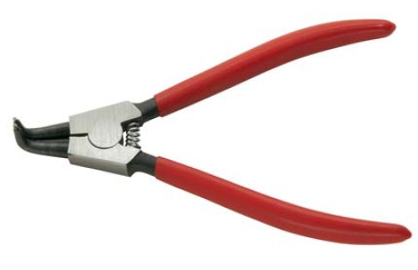 弯嘴轴用挡圈钳