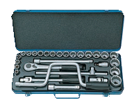 1/2"公制套筒组套