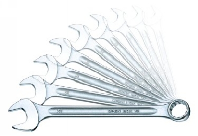 英制开口梅花扳手20件套