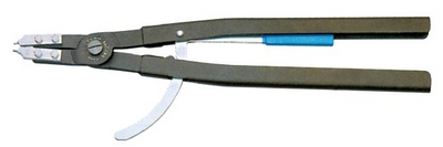 大型孔用弯嘴卡环钳